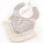 Separate Dirties Toddlers Clothing Lace Side Special Bib Woven Front Barbie Bibs