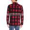 2016 Winter Latest Wholesale Long Sleeve Flannel Plaid Shirt