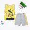 S15538A 2017 Summer short cotton sleepwear set baby boys pajamas