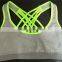 Ladies beautiful and comfortable criss cross sports bra