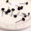 Needle Felting Accessories Small Felt Cute Toys Black Glass Eyes