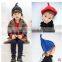 B22522A Children wool hat Korea stylish spire knitted cap hat