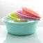 transparent plastic washbasin