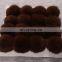 Top grade big rabbit fur ball wholesale genuine rabbit fur puff accessory