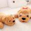 Stuffed wholesale sleeping bull dog plush toy