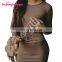 Women Bandage Shape-Making Lace Up Belt Knitting Ladies Elastic Waist Belt