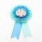 2017 new product-Cute Christmas snow yarn ribbon flower for kids party