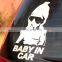 Good promotion item custom baby car sign for sales