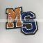 custom cheap chenille varsity letters for varsity jackets