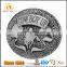 2016 Popular zinc alloy cheap promotional custom round belt buckle