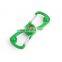 promotion gift dual zinc alloy carabiner fidget spinner
