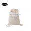 balck T shirt bag gift packing cotton pouch