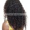 Curly human hair extensions peruvian human hair