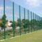 Decorative green vinyl coated welded wire mesh 358 fencing home security fence