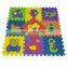 Melors EVA Animal  Print Jigsaw Baby Foam Floor Puzzle Mat