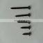 Metric drywall screws drywall to wood