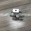 customized machining steel/nylon/aluminum block with metal parts