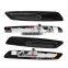 Amber LED Side Marker For BMW E60 E82 E83 E88 E90 E91 Smoke Lens F10 Style Black
