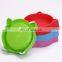 Non-skip Cat Face Shaped Pets Feeder Cat Dog Bowl Neck Protection Multiple Colors