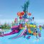 Water game fiberglass pool slide prices water park slides for sale