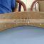 Mitsubishi canter truck brake shoe lining with rivets