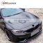 3 series 4 series gts style car engine hood scoop cover bonnet for F30 F32 hood scoop cover bonnet iron material