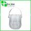 Trade Assurance Customed Logo Barware stailess steel champagne bucket glass cooler