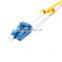2.0mm 3.0mm LC duplex singlemode optical fiber connector
