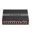 Industrial 8 Port 100M POE Switch + 2 Port 1000M Network POE Network Switch the best price