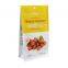 Hot Selling Laminated Custom Logo Zip Lock Flat Bottom Chocolate Plastic Packaging Jujube Deta Nuts Food Bags Coffee Tea Packet