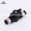 Factory Price BUC Series 4/6/8/10/12mm Hand Control Ball Valve Pneumatic Tube Connector Manual Adjust Air Push In Fitting