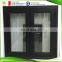 grey aluminum cladding insulation film glass casement window
