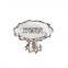 stainless steel marble top cake stand