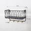 wall shelves home decor book shelf wall mounted  metal wire cable storage basket shelf wall for living room