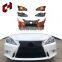 CH Fast Shipping Grille Facelift Retrofit Car Upgrade Front Bumper Body Kit For Lexus Is 2006-2012 Upgrade To 2014