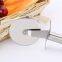 Kitchen Accessories Home and Kitchen Gadgets Stainless Steel Single Wheel Pizza Knife Baking Tool Pizza Cutter