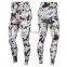 Workout Custom New Design Sublimation Print Leggings For Ladies / New Fashionable Slim Fit Women Leggings