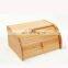 New Design High Quality Kitchen Polygon Bamboo Fiber Bread Storage Box