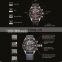 MINI FOCUS MF0002G Big Dial Analog Business Quartz Fashion Luxury Leather Strap Fashion Leather Watches For Men