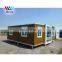 China 20 ft 40ft modern expandable container house with bathroom kitchen and solar panels
