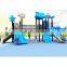 Commercial school children plastic outdoor games playground equipment for sale