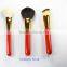 Colorful Handle Face Used Makeup Brush Gift Set 7pcs