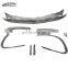 C117 Update CLA45 AMG Carbon Fiber Front Bumper Trim Front  Canard Fin For Benz C117 CLA 16-19