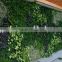 PE or PU fabric material artificial grass garden wall plants artificial vertical grass