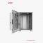 15U outdoor column cabinet power rack battery rack with 500W air conditioner 100AH battery bank