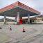 Gas station canopy steel structure installation design