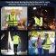USA Wholesale Green or Yellow High Visibility Reflective Vest Safety Vest with Pockets Big Size For Traffic Construction Security Guard Biking