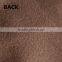 Synthetic leather with nonwoven backing