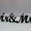 Home Family Wooden Letters Mr&mrs Decoration