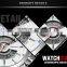 2015 Factory best sell newest MIDDLELAND genuine leather watch men